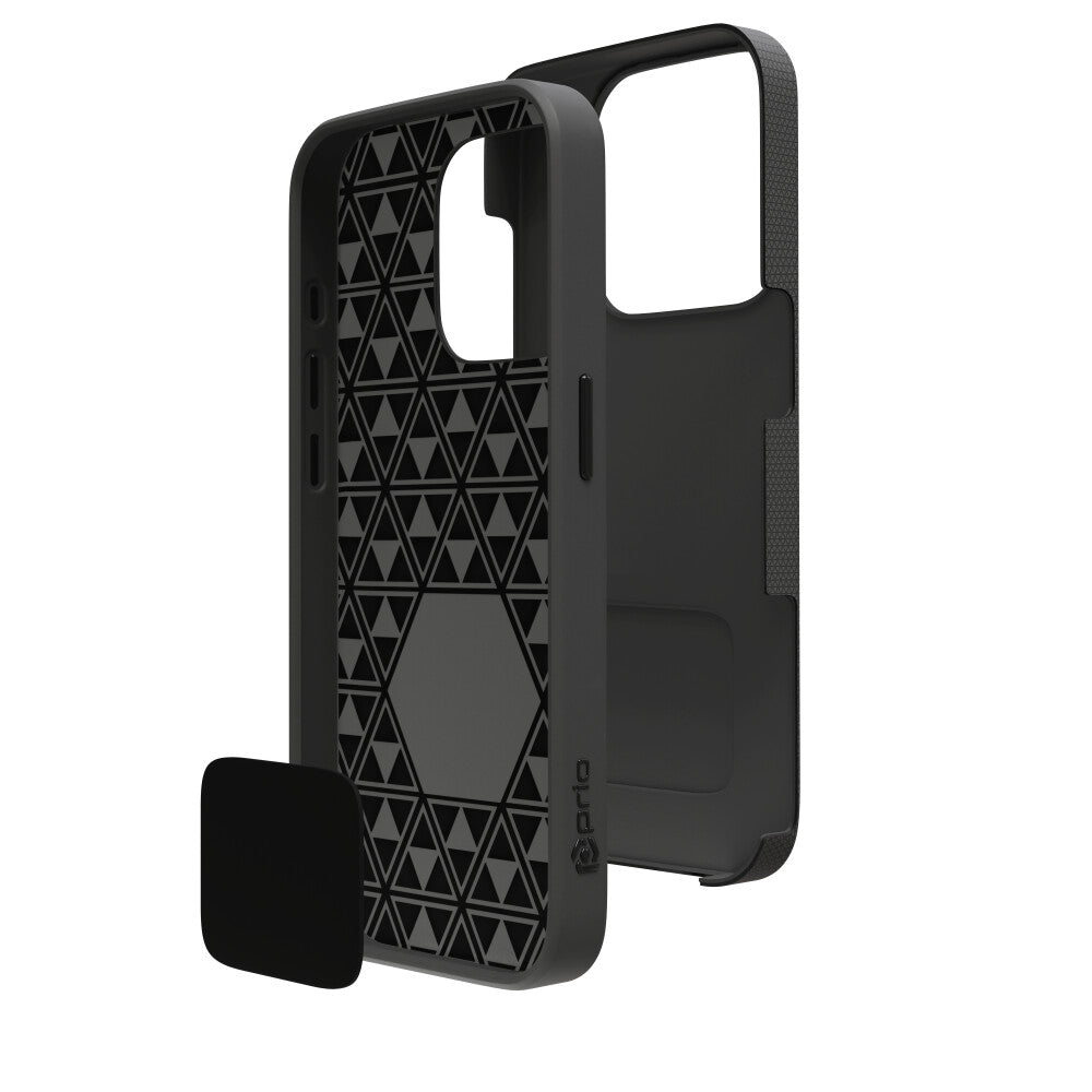 prio Schutzhülle für iPhone 13 mini schwarz