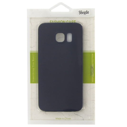 Silikonhülle Handyhülle für Samsung S6 Edge Blau Schutz Tasche