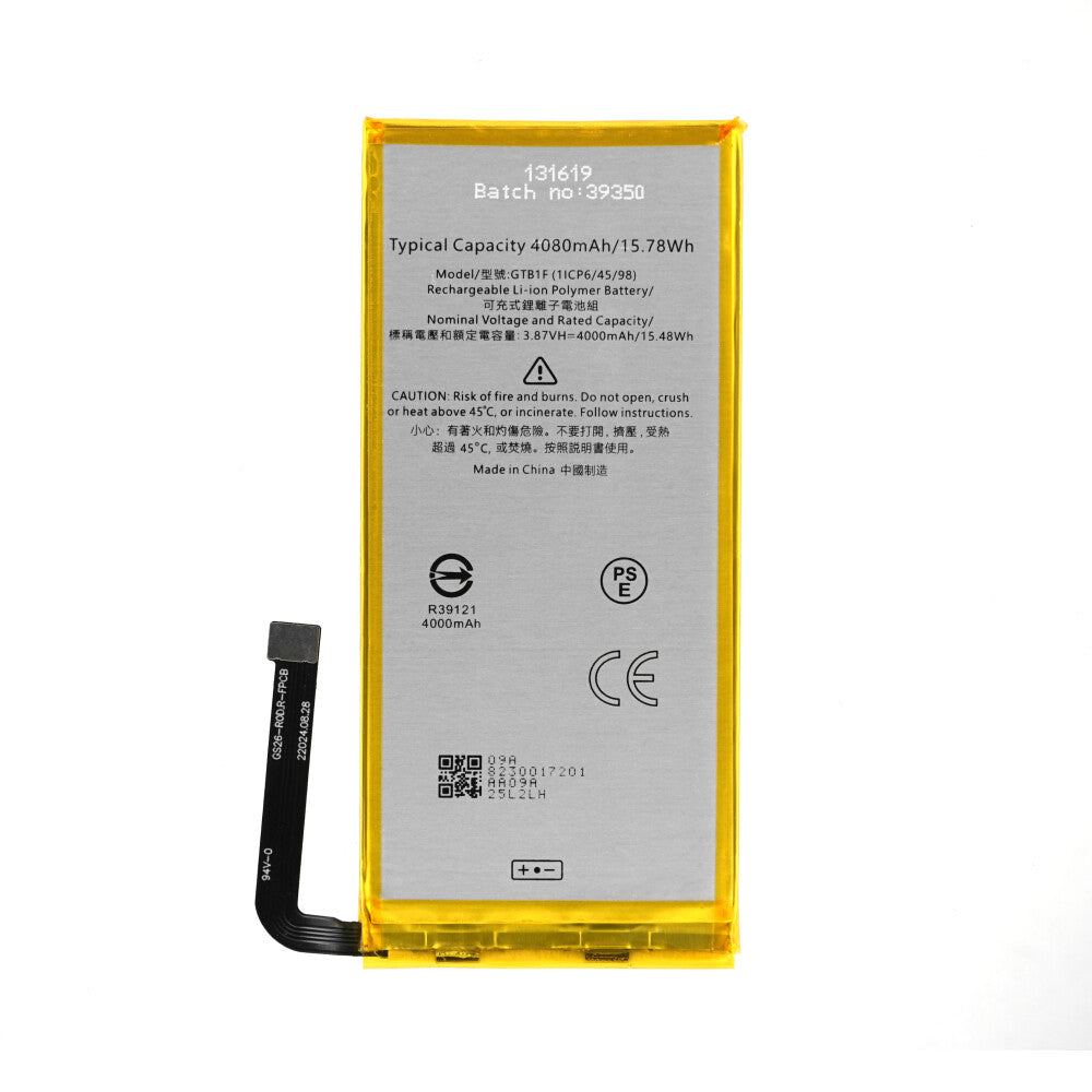 GTB1F Akku für Google Pixel 5 wie Original 4080mAh Batterie Accu Ersatzakku