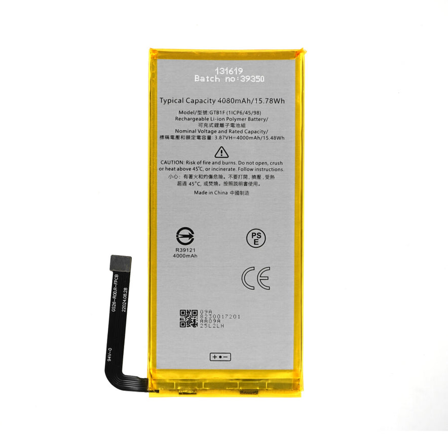 GTB1F Akku für Google Pixel 5 wie Original 4080mAh Batterie Accu Ersatzakku