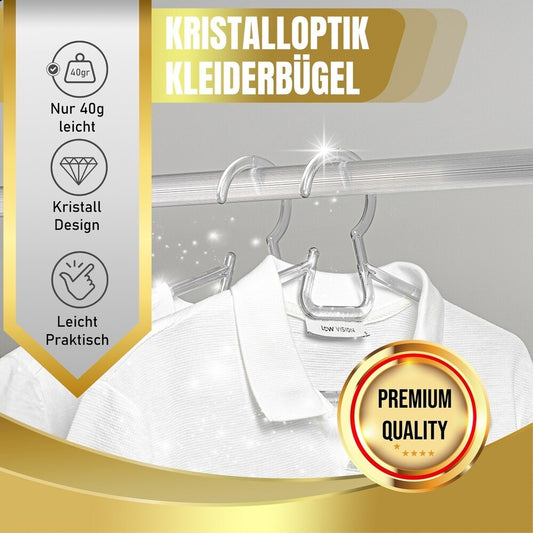 6 x Kleiderbügel im Set, Plastik