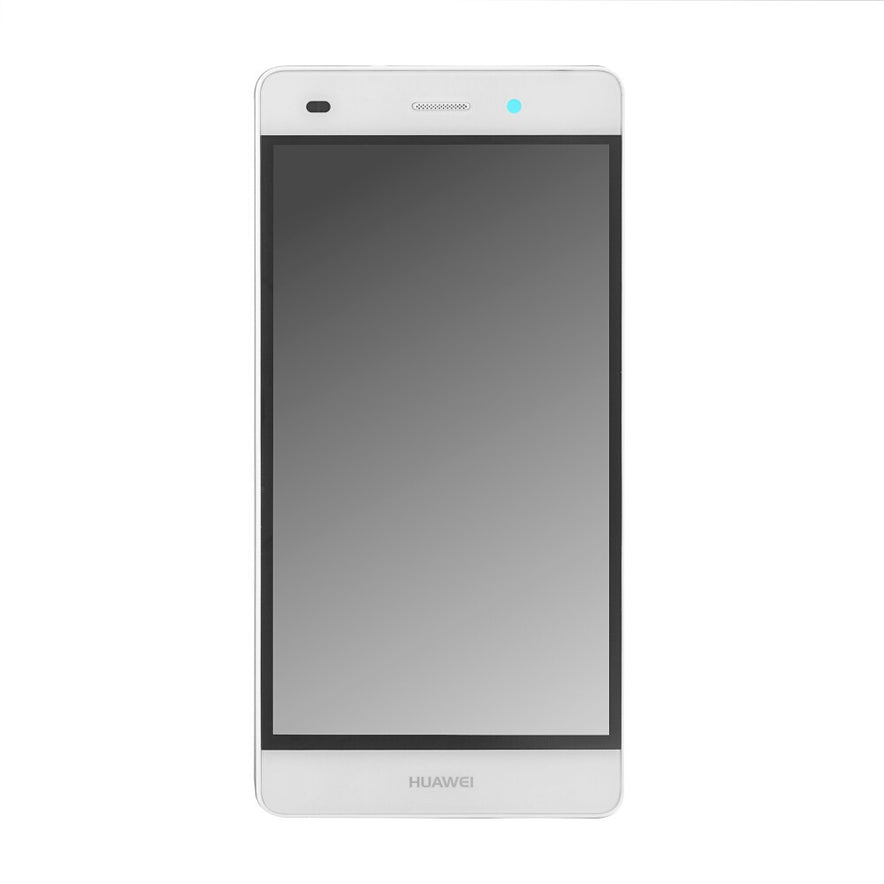 Displayeinheit + Rahmen für Huawei P8 Lite weiß