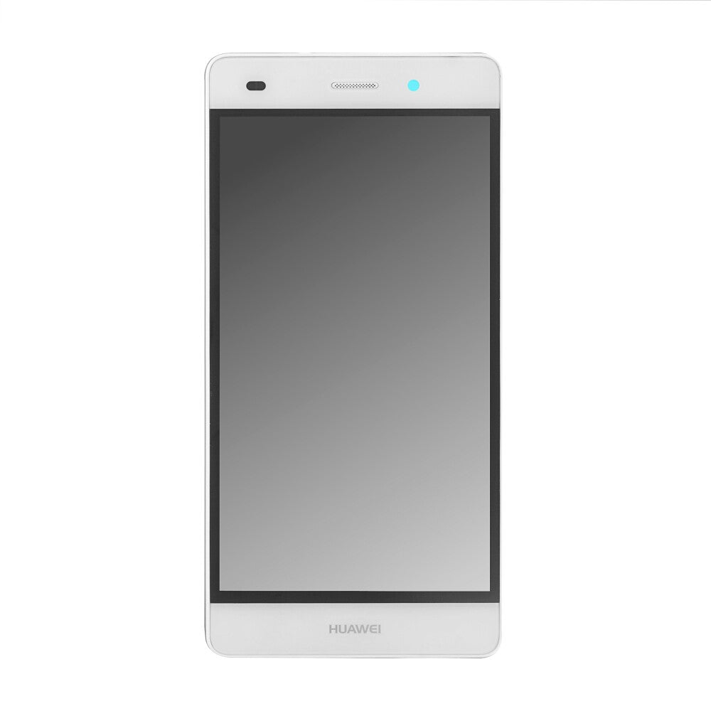 Displayeinheit + Rahmen für Huawei P8 Lite weiß