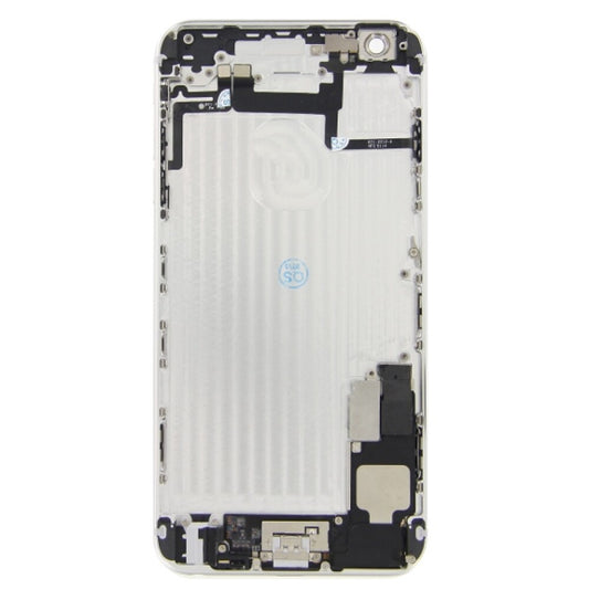 für iPhone 6P Akkudeckel Backcover Silber Akkufachdeckel Kameraglas