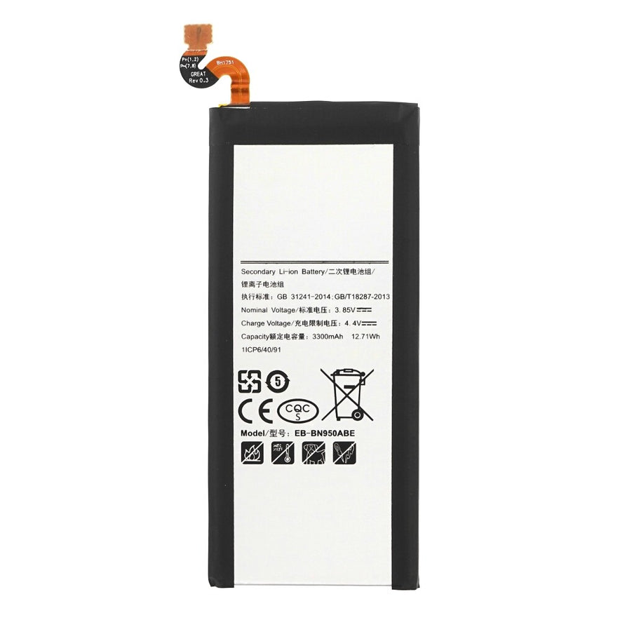 EB-BN950ABE Akku für Samsung Galaxy Note 8 wie Original 4000mAh Ersatzakku