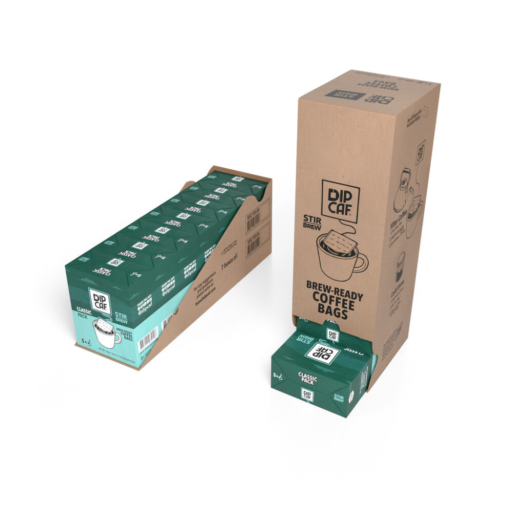 7 Stück Dipcaf Classic Box 5 Stück Kaffee