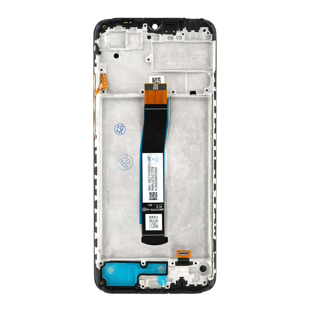 Display für Xiaomi Redmi 10C LCD + Rahmen Schwarz Touch Bildschirm
