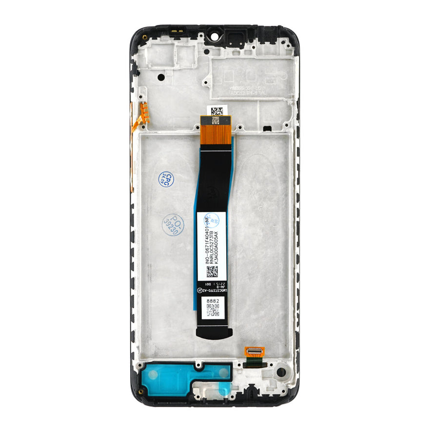 Display für Xiaomi Redmi 10C LCD + Rahmen Schwarz Touch Bildschirm