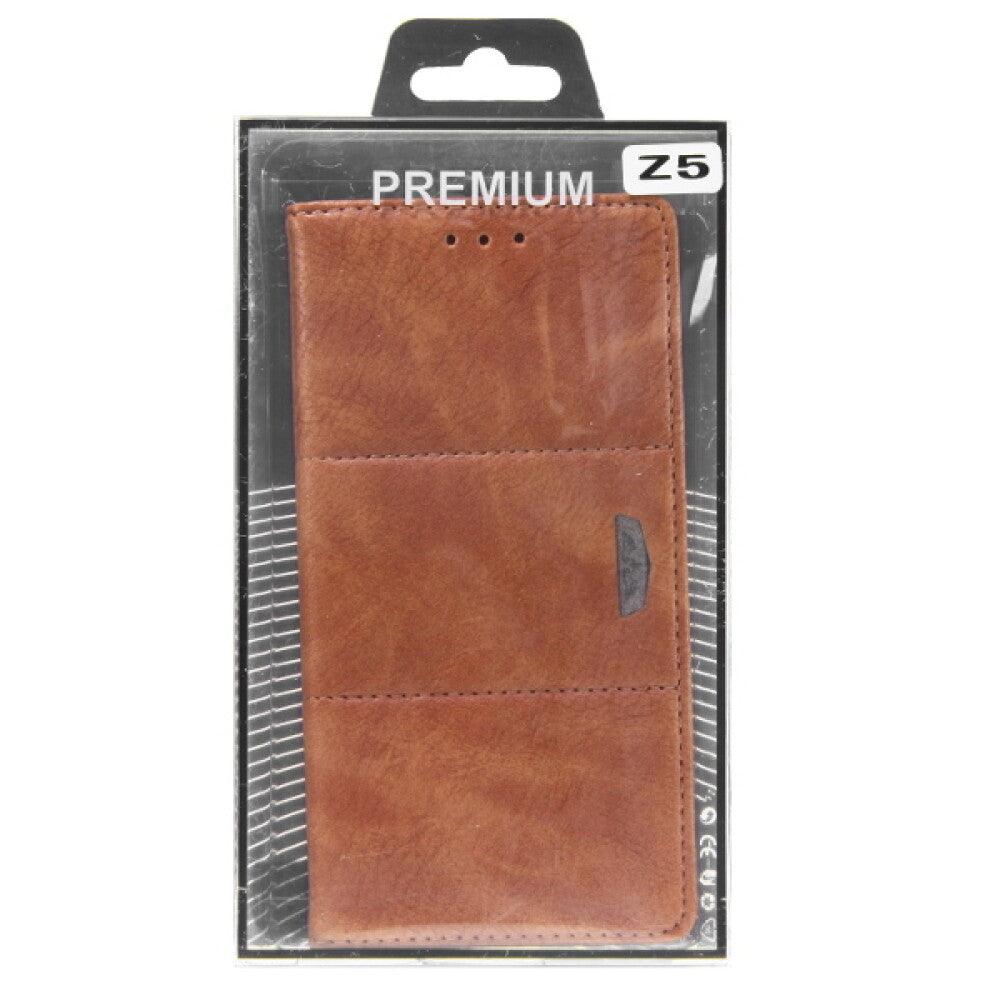 Book Case Handyhülle für Sony Xperia Z5 Gold