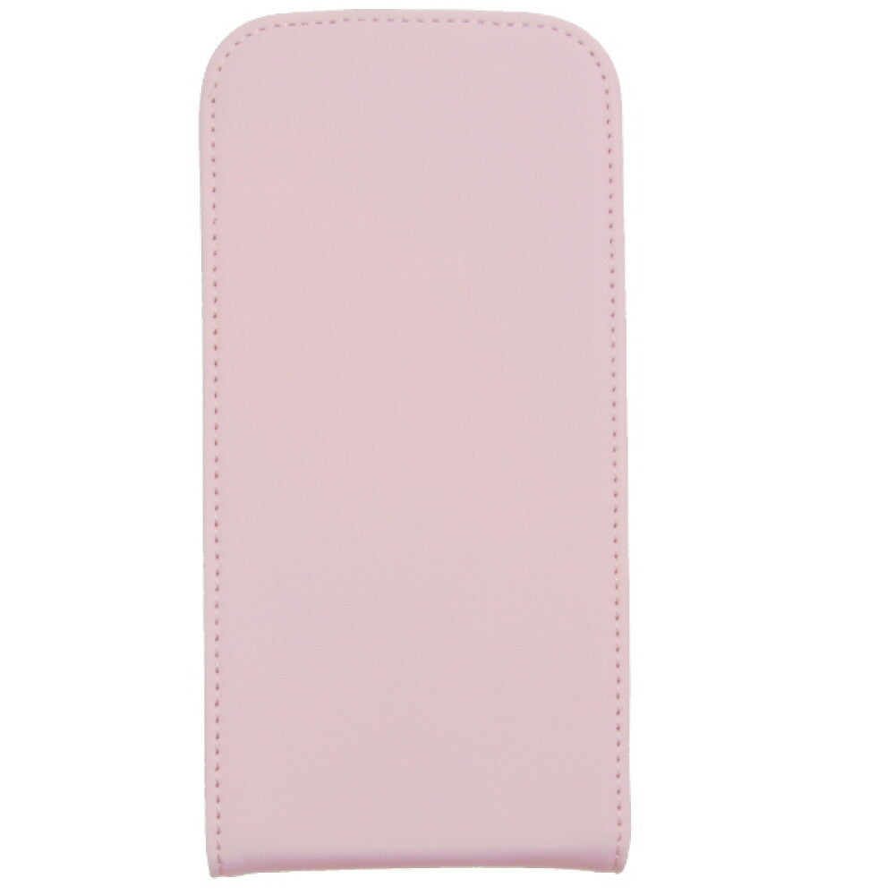 Slim Leder Flip Handyhülle für Samsung Galaxy S4 I9500 Pink Schutz Case
