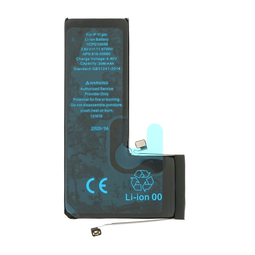 616-00660 Akku für iPhone 11 Pro wie Original Batterie Ersatzakku