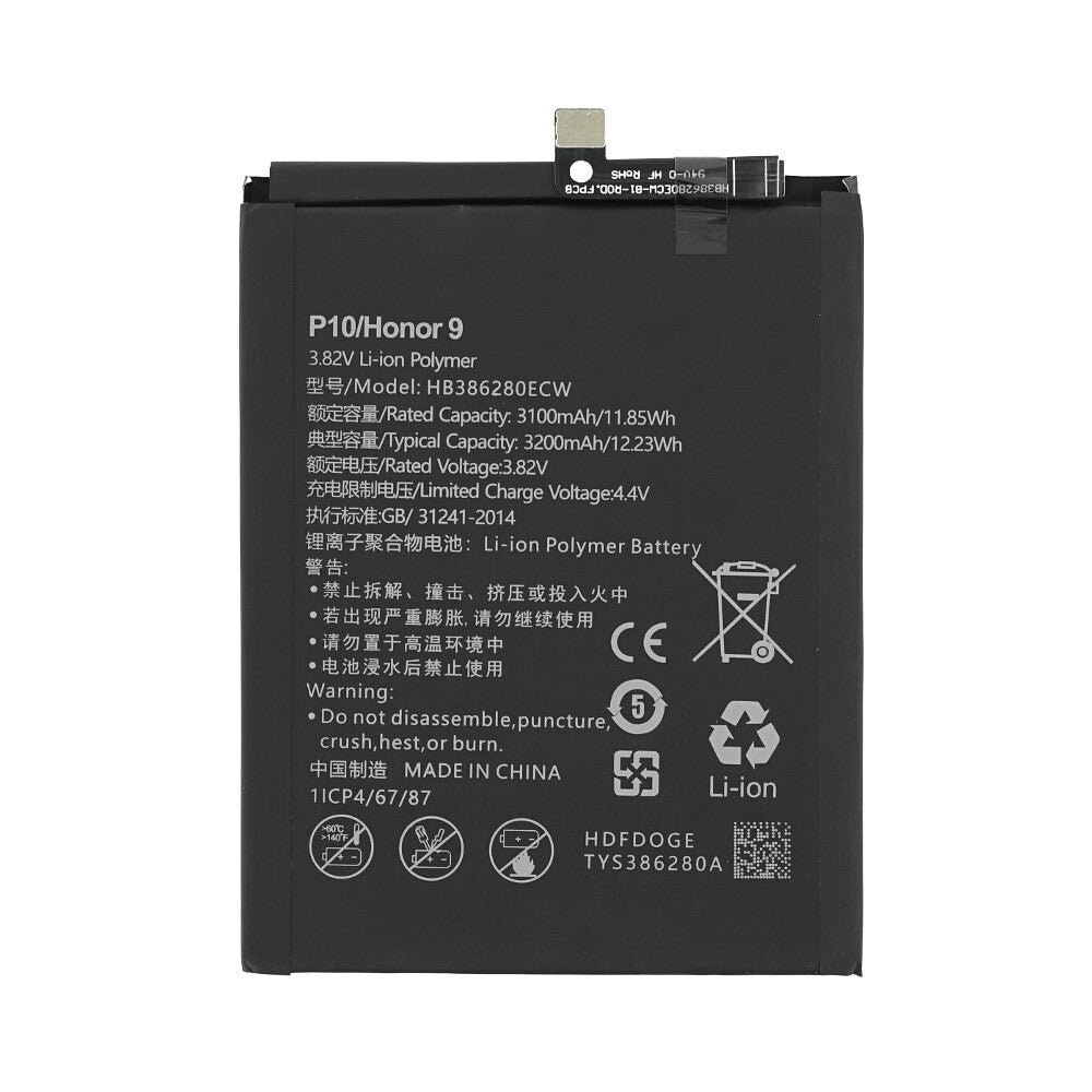 HB386280ECW Akku für Huawei P10 Honor 9 Mate 9 wie Original