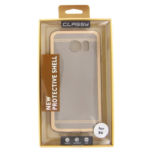 Silikonhülle Handyhülle für Samsung Galaxy S6 Gold