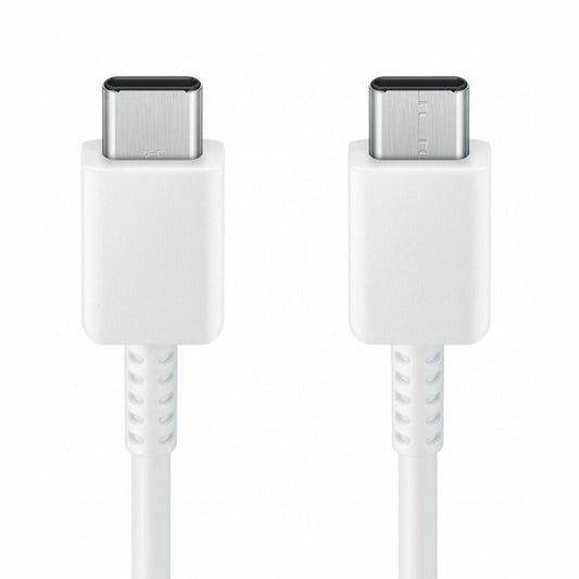 Original Samsung USB-C Kabel Weiß Power Adapter Netzteil Stecker EP-DX310JWEGEU