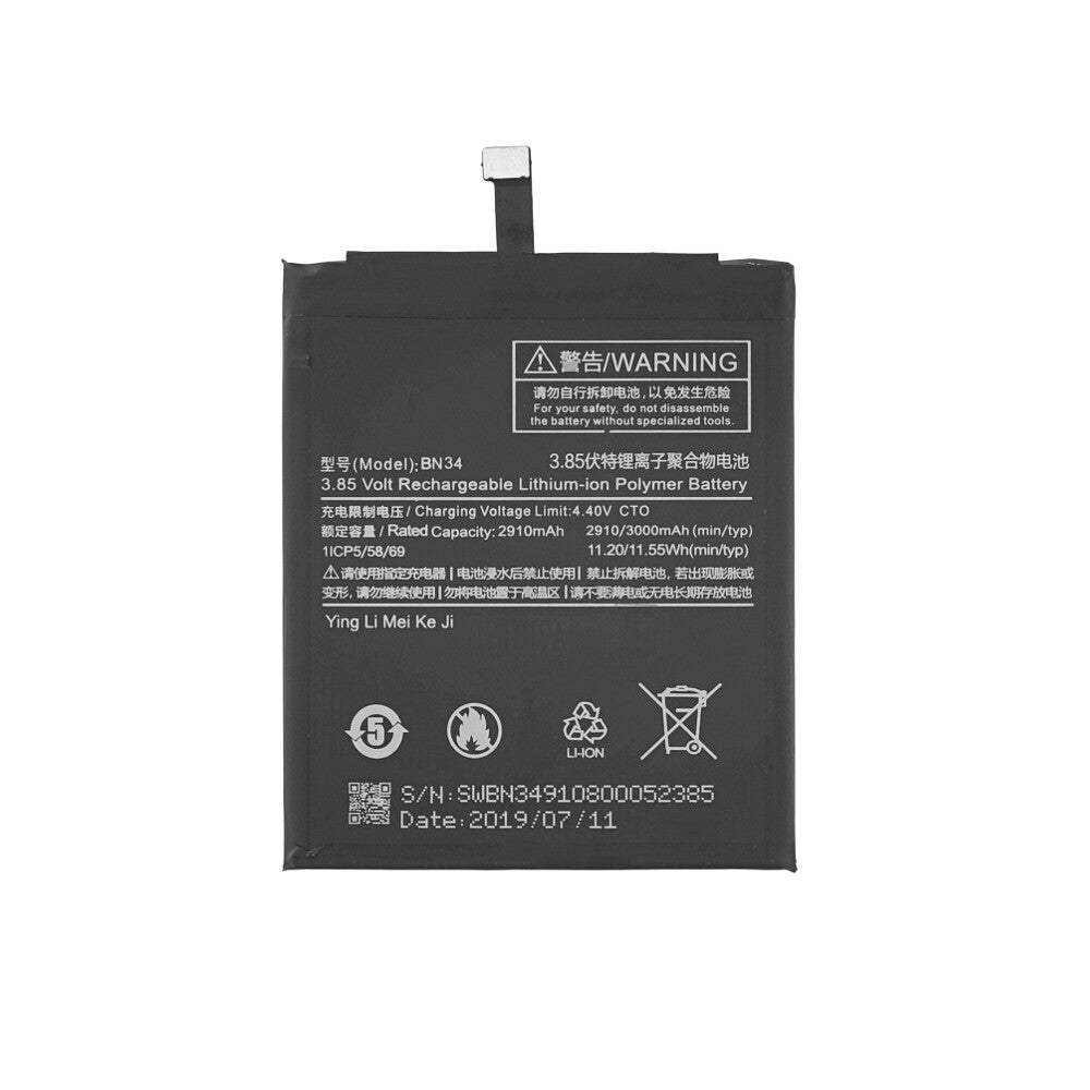 Akku für Xiaomi Redmi 5A 3000 mAh BN34