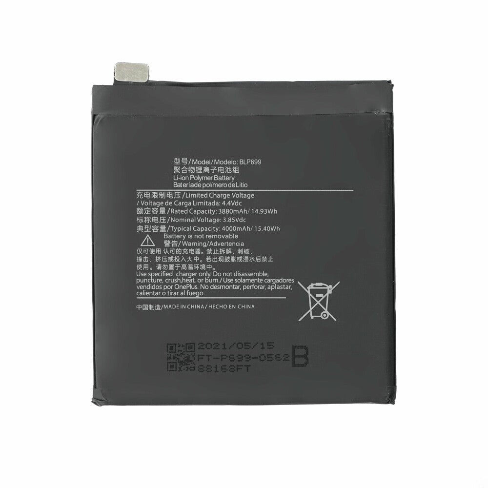 BLP699 Akku für OnePlus 7 Pro 4000 mAh Batterie Accu Ersatzakku