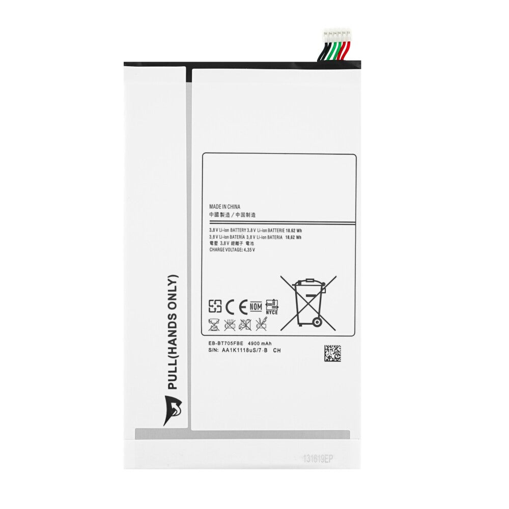 EB-BT705FBE Akku für Samsung Tab S 8,4 Zoll 2014 T700 4900mAh wie Original