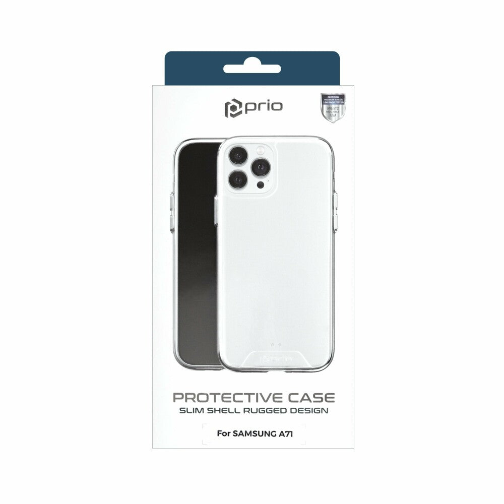 prio Schutzhülle / Case für Samsung Galaxy A71 klar