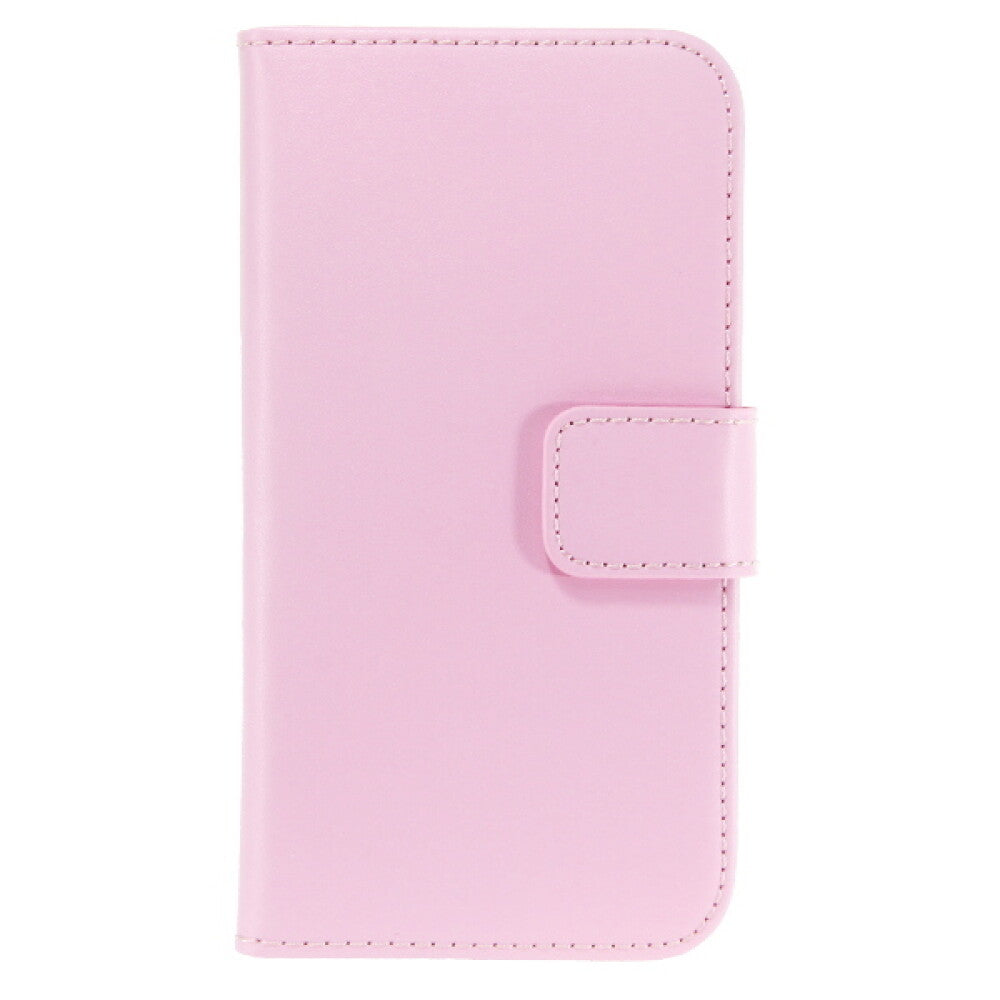 Lederhülle Handyhülle für Galaxy Alpha Pink 4250710555581