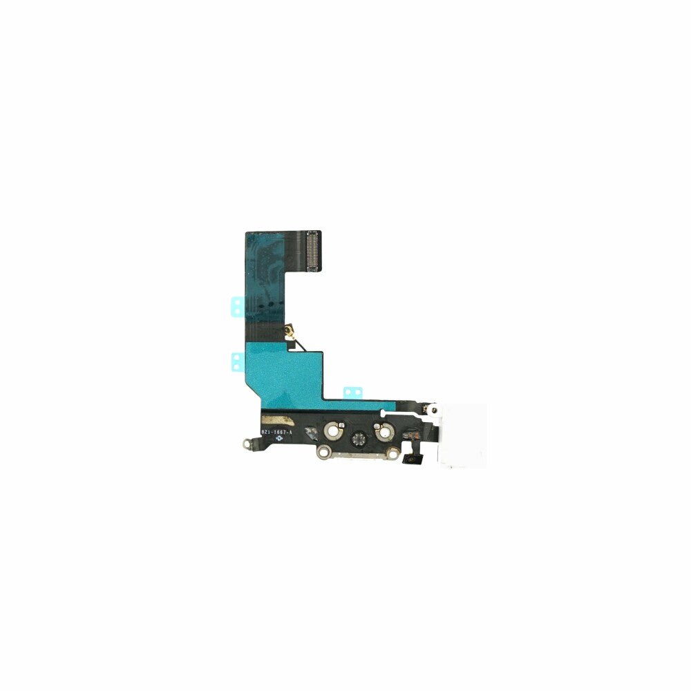 Ladebuchse für iPhone 5s Weiß Audio Flex 821-1667-A