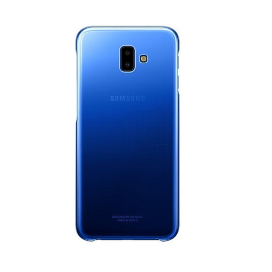 Original Hardcover Handyhülle für Samsung J6 Plus Blau EF-AJ610CLEGWW
