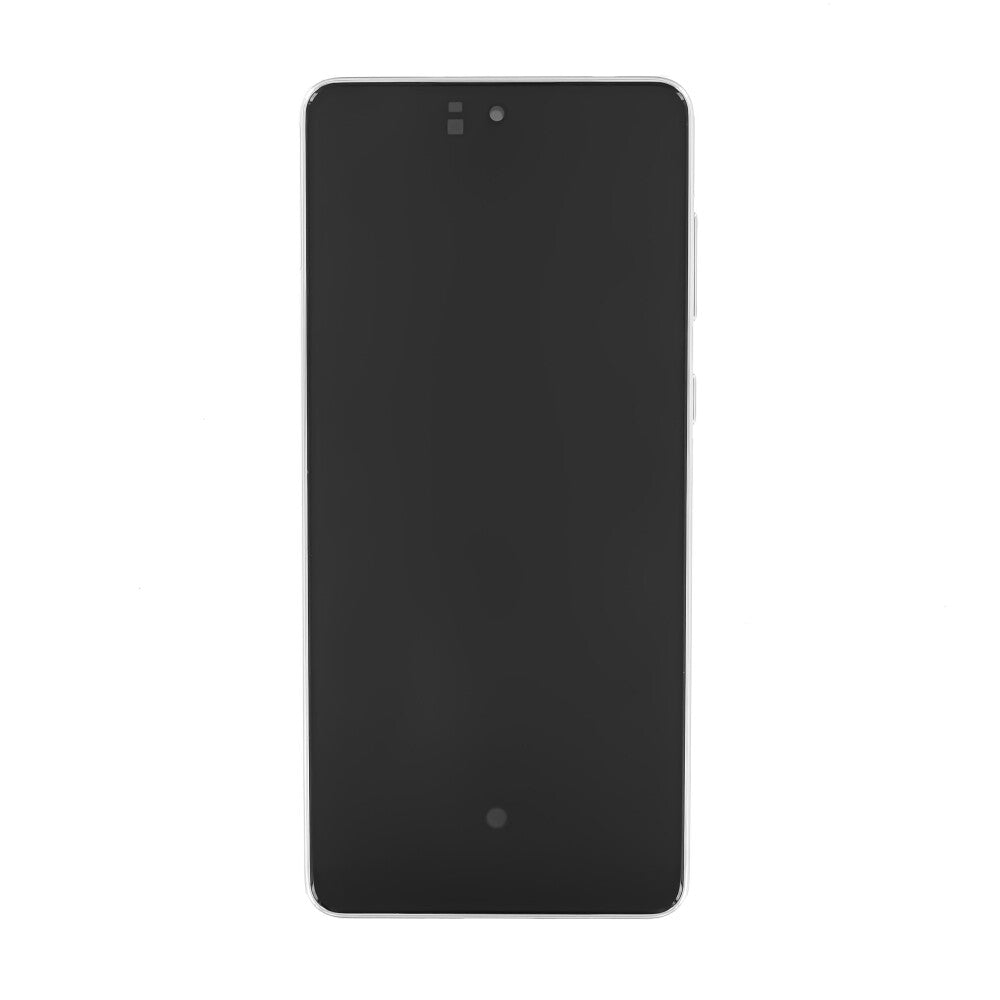 Original Display für Samsung Galaxy A73 5G Weiß LCD + Rahmen GH82-28686B