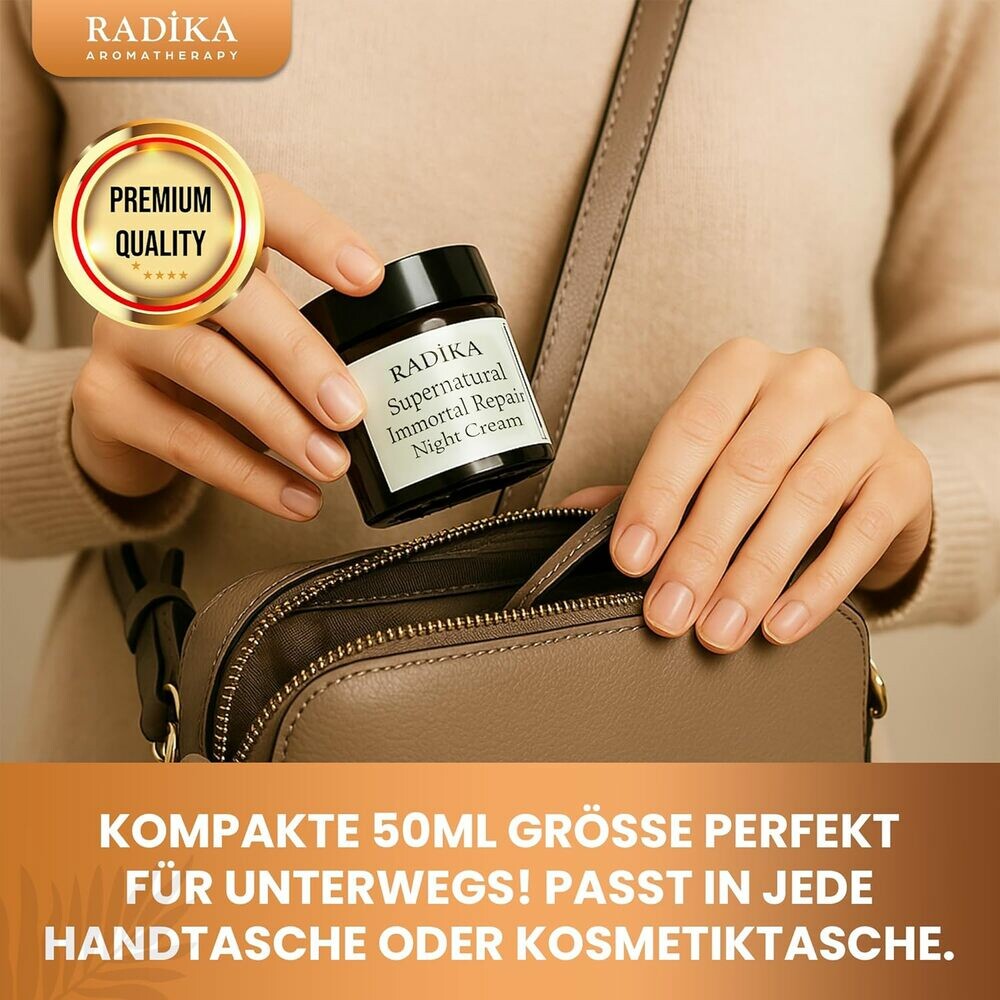 Nachtcreme, Reparierende,100% Rein, BIO, natürlich, 40 gr