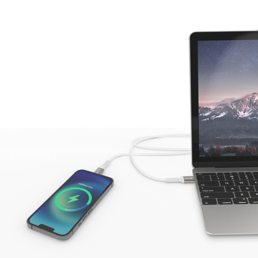 prio MFi Schnellladeset (20W Ladegerät + Lightning-Kabel) weiß