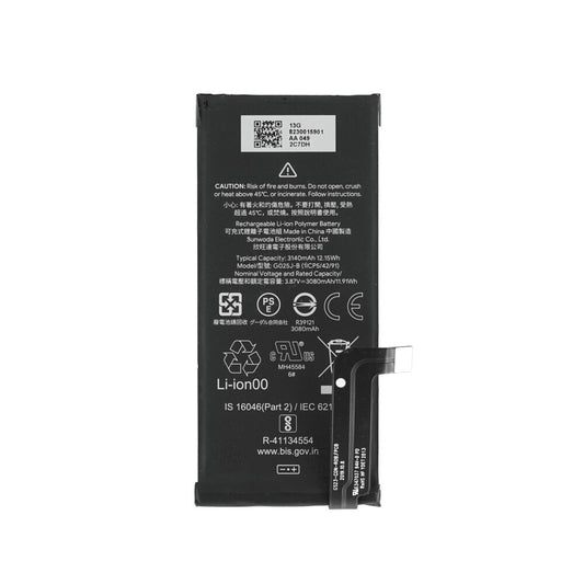 G025J-B Akku für Google Pixel 4a 4G Ersatzakku wie Original