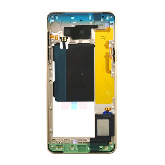Original Mittelrahmen für Samsung Galaxy A5 2016 SM-A510F Gold GH96-09392A