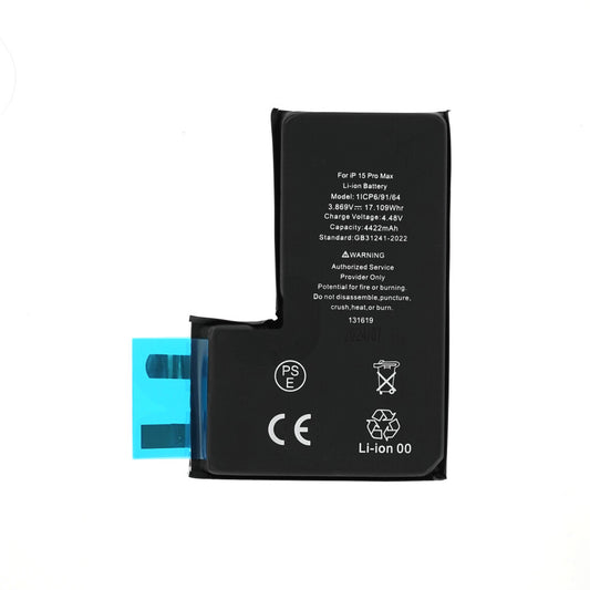 Akkuzelle für iPhone 15 Pro Max ohne Flexkabel Batterie Ersatzakku
