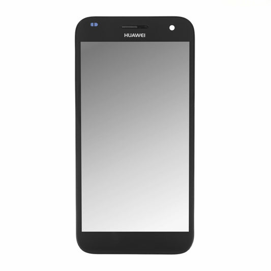 Display für Huawei Ascend G7 LCD + Rahmen Schwarz Touch Ersatz