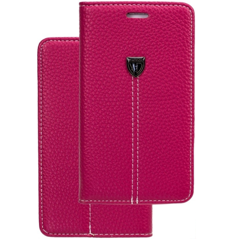 Book Case Handyhülle für Huawei P10 Plus Pink Schutz Tasche