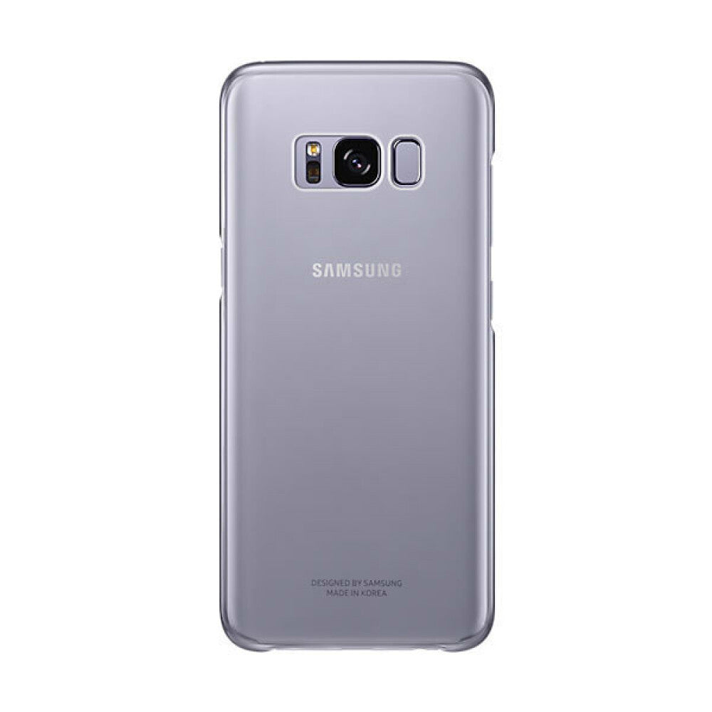 Original Clear Cover für Samsung Galaxy S8+ Violett EF-QG955CVEGWW