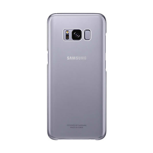 Original Clear Cover für Samsung Galaxy S8+ Violett EF-QG955CVEGWW