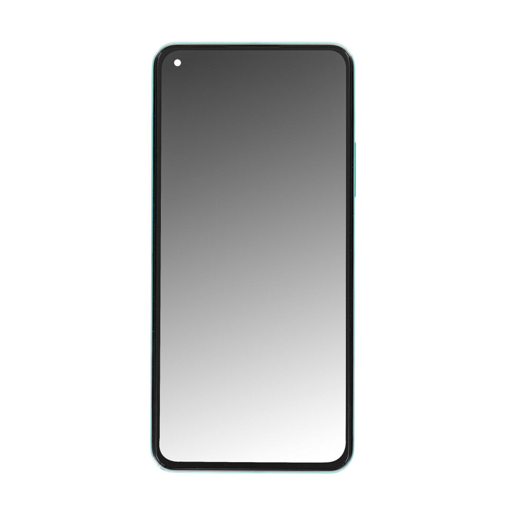 Original Display für Xiaomi 11 Lite 5G NE grün LCD + Rahmen 56000Q0K9D00