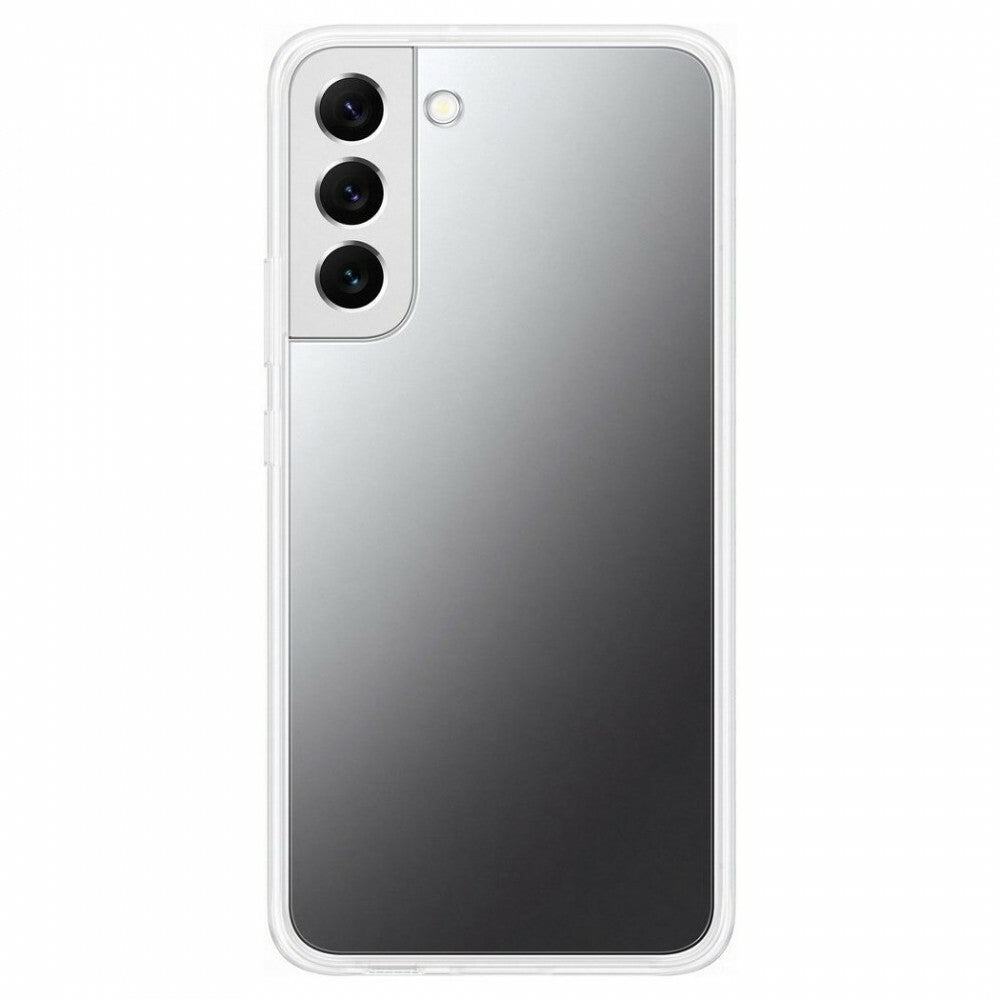 Original Rahmenhülle für Samsung Galaxy S22 Plus Transparent EF-MS906CTEGWW