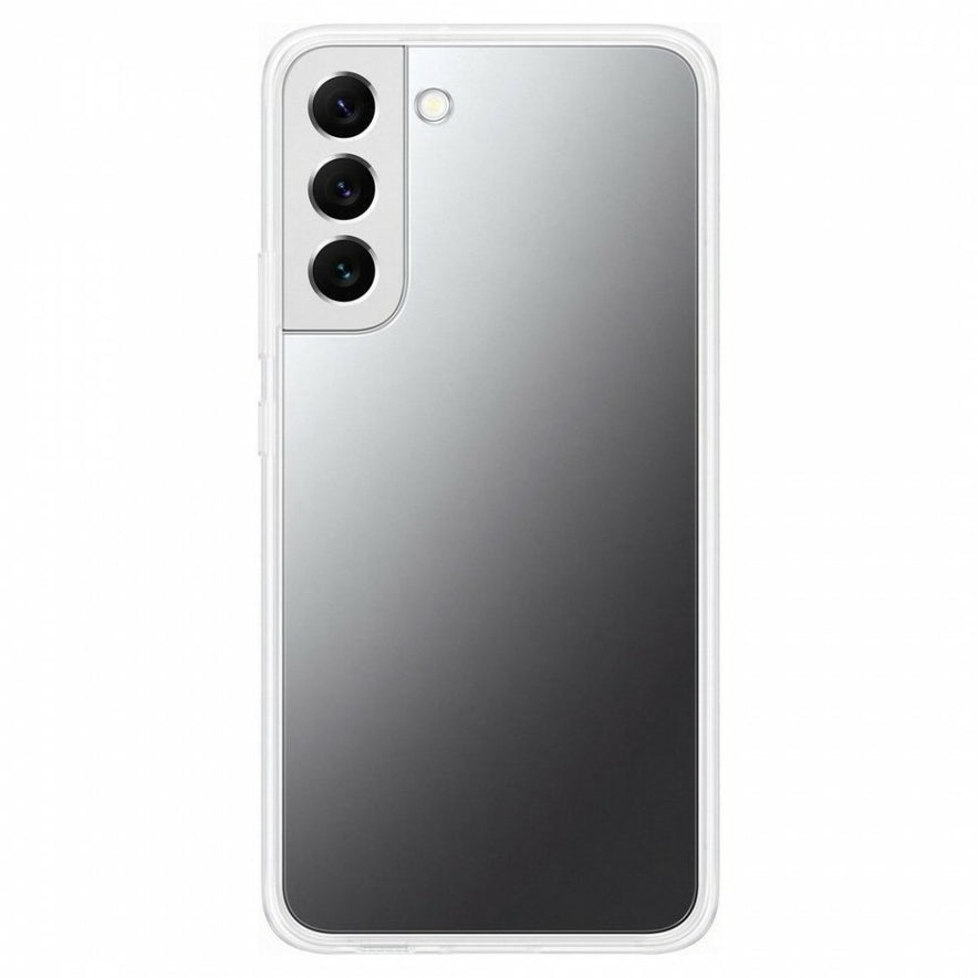 Original Rahmenhülle für Samsung Galaxy S22 Plus Transparent EF-MS906CTEGWW