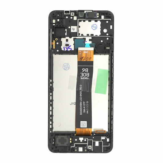Original Display für Samsung A127 Galaxy A12 LCD + Rahmen GH82-26485A