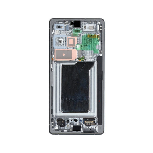 Samsung Display + Rahmen (montiert) S938 Galaxy S25 Ultra schwarz GH82-36387D