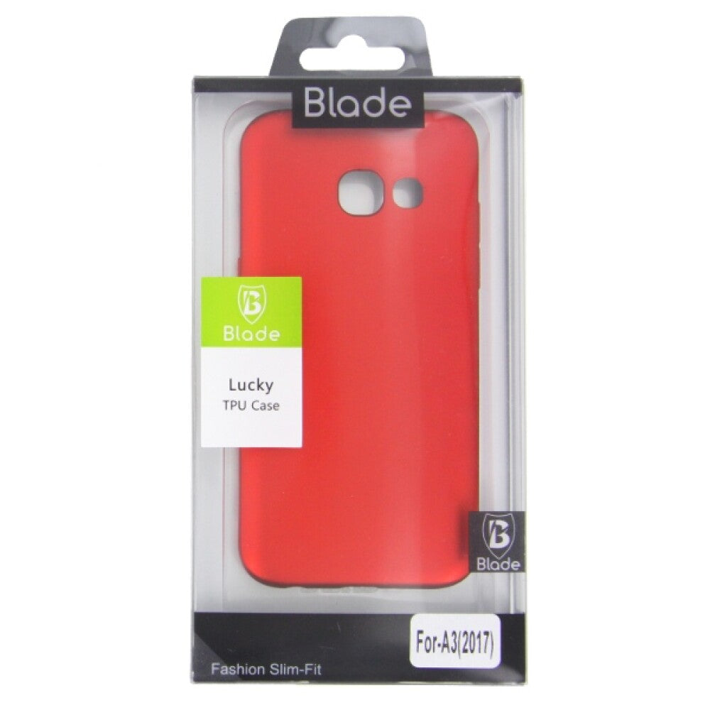 Original TPU Handyhülle für Samsung Galaxy A3 2017 Rot 8276