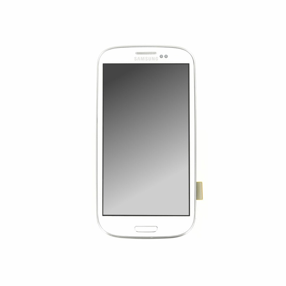 Original Display für Samsung GT-I9305 LCD + Rahmen weiß GH97-14106C