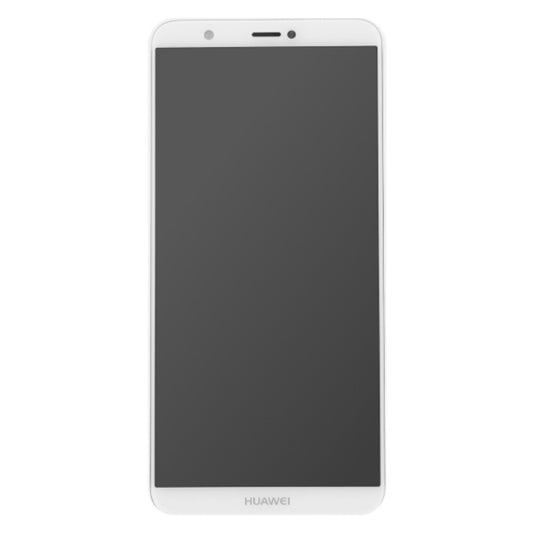 Display für Huawei P Smart LCD + Rahmen Weiß Touch Bildschirm