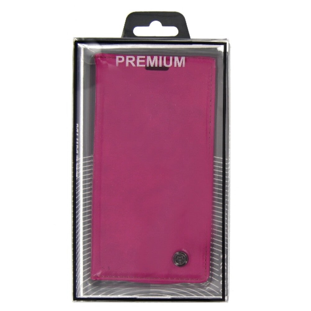 Book Case Handyhülle für Samsung Galaxy S7E Pink Schutzhülle