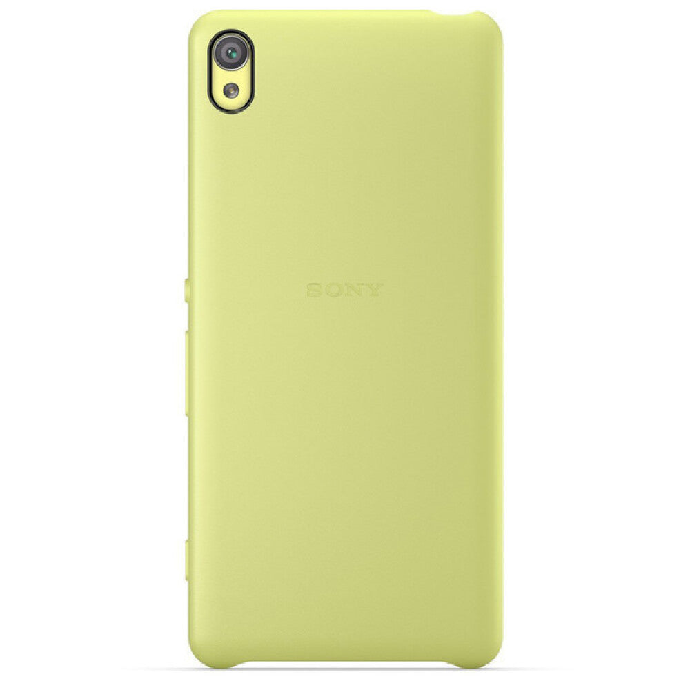 Original Sony Handyhülle für Xperia XA Limettengold Schutzhülle 1301-1896.1