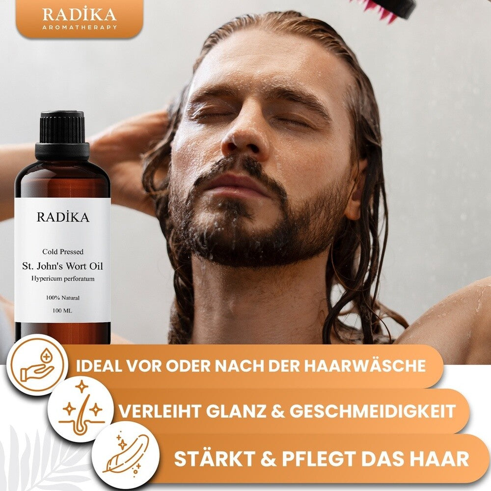 St John'S Wort Oil, Johanniskrautöl, 100% Rein, BIO, natürlich, 100 ml