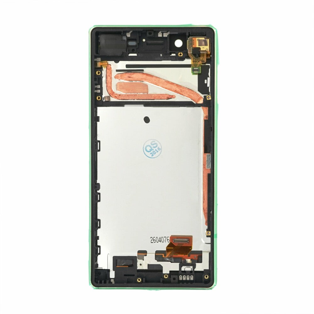 Original Display für Sony Xperia X F5121 LCD + Rahmen Limettengold 1302-4798
