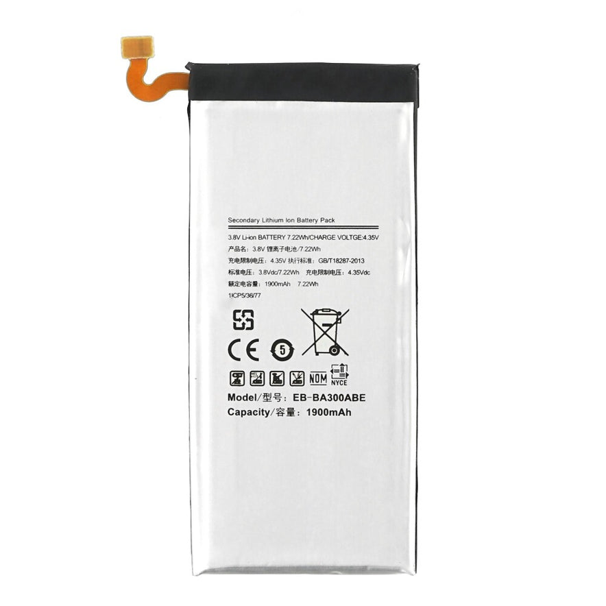 EB-BA300ABE Akku für Samsung A300F Galaxy A3 wie Original 1900mAh Ersatzakku