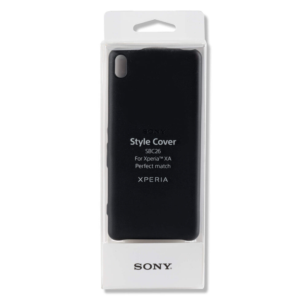 Original Schutzhülle für Sony Xperia XA Schwarz 1301-1894
