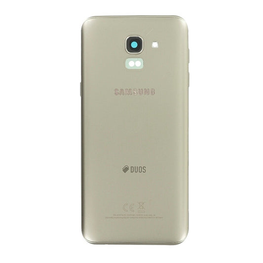 Samsung Galaxy J6 (2018) J600F battery compartment cover gold